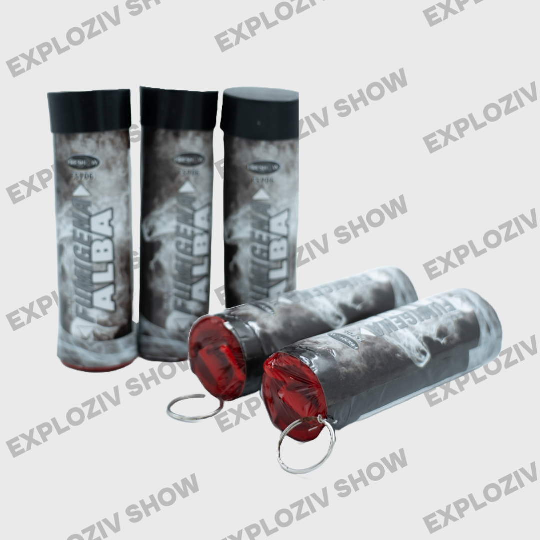Fumigena Alba FS706-3 Fumigenă Albă cu inel FS706