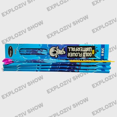 Torțe de mână Gold Flower WaterFall FS426